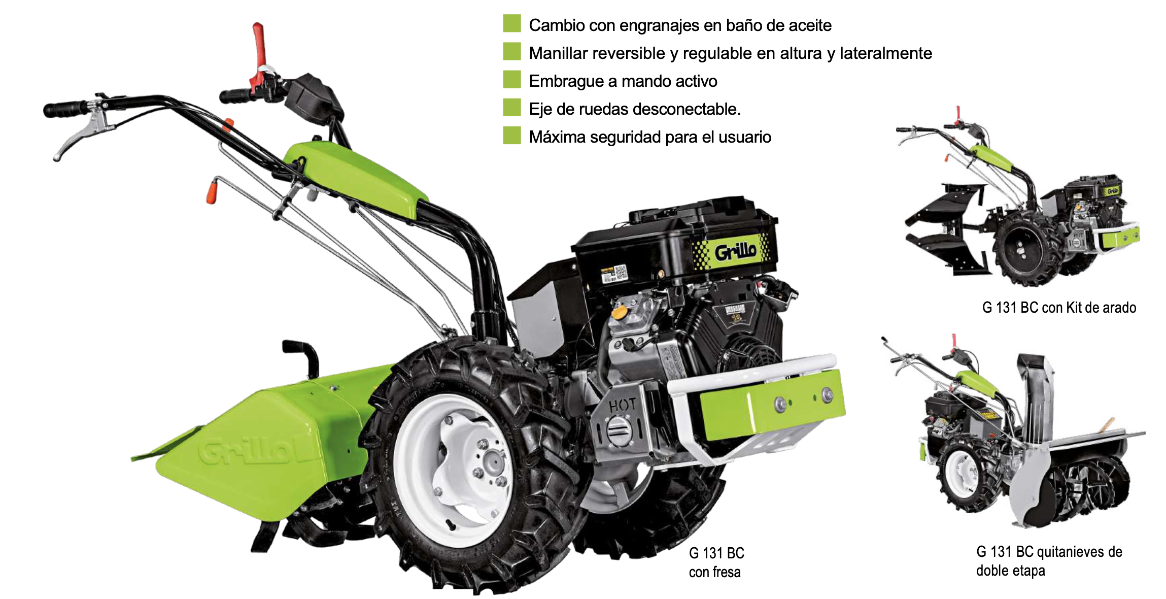 Caracteristicas G131 BC