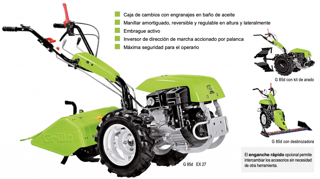 Caracteristicas G85d